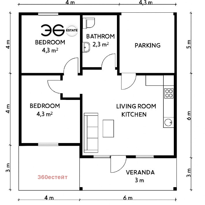 À venda  Casa região Varna , Iskar , 100 m² | 91017979 - imagem [12]