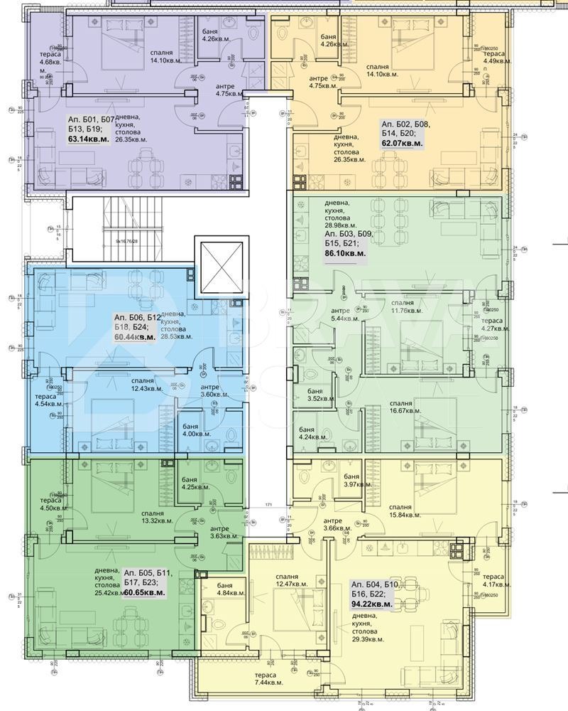 Продава  2-стаен град Пловдив , Кършияка , 73 кв.м | 67290113 - изображение [3]