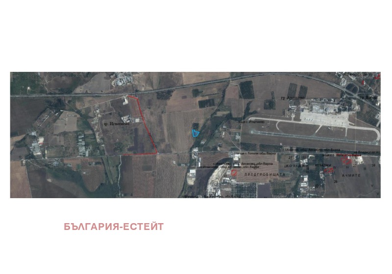 Til salg  Grund Varna , Letishte , 10769 kvm | 56968769 - billede [2]