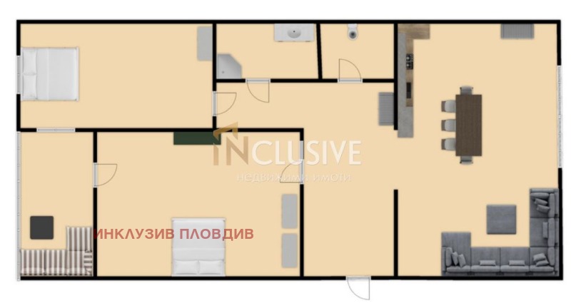 Продава  3-стаен град Пловдив , Младежки Хълм , 100 кв.м | 24105423 - изображение [13]