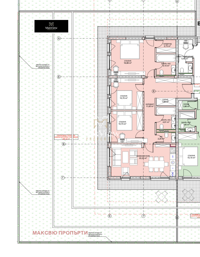 Продава 4-СТАЕН, гр. София, Малинова долина, снимка 1 - Aпартаменти - 47312247