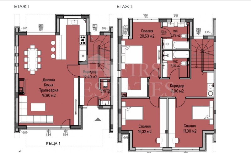 Til salg  Hus Sofia , Pancharevo , 261 kvm | 71855277 - billede [17]
