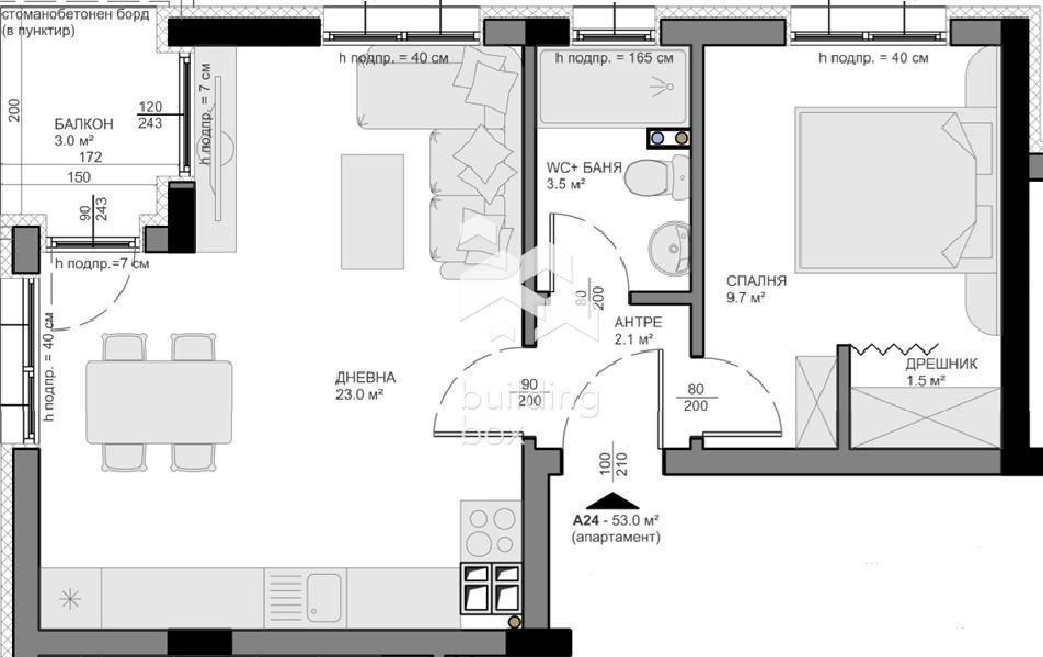 Продава 2-СТАЕН, гр. Варна, Владислав Варненчик 1, снимка 2 - Апартаменти - 53704217