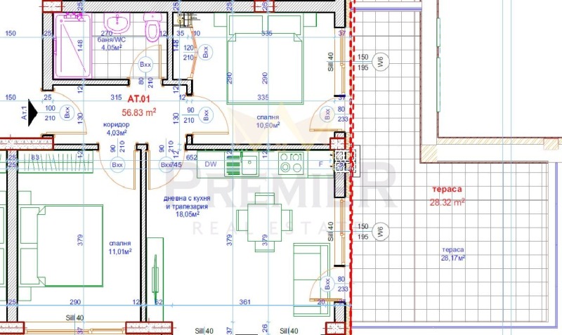 Продава 3-СТАЕН, гр. Варна, Погреби