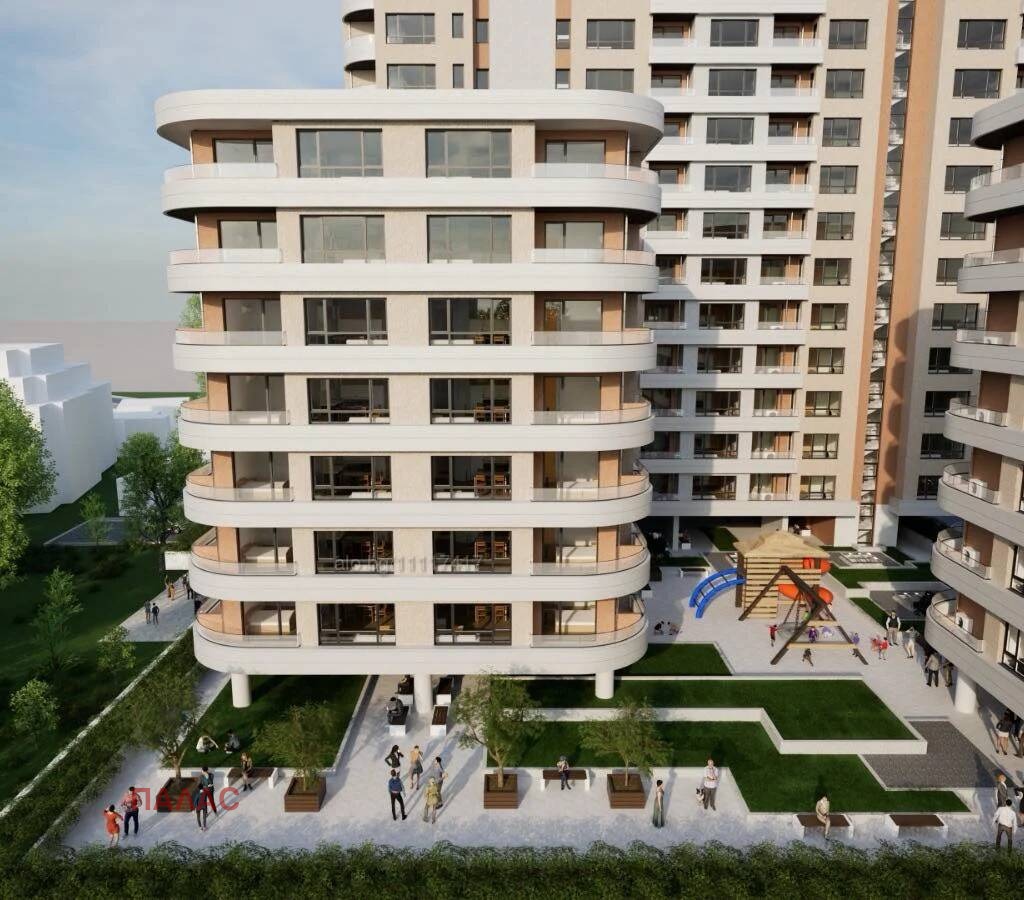 Продава 2-СТАЕН, гр. Бургас, Изгрев, снимка 2 - Апартаменти - 54959378