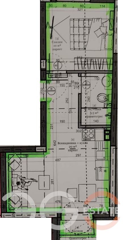 Продава 2-СТАЕН, гр. Варна, Център, снимка 2 - Апартаменти - 53969940