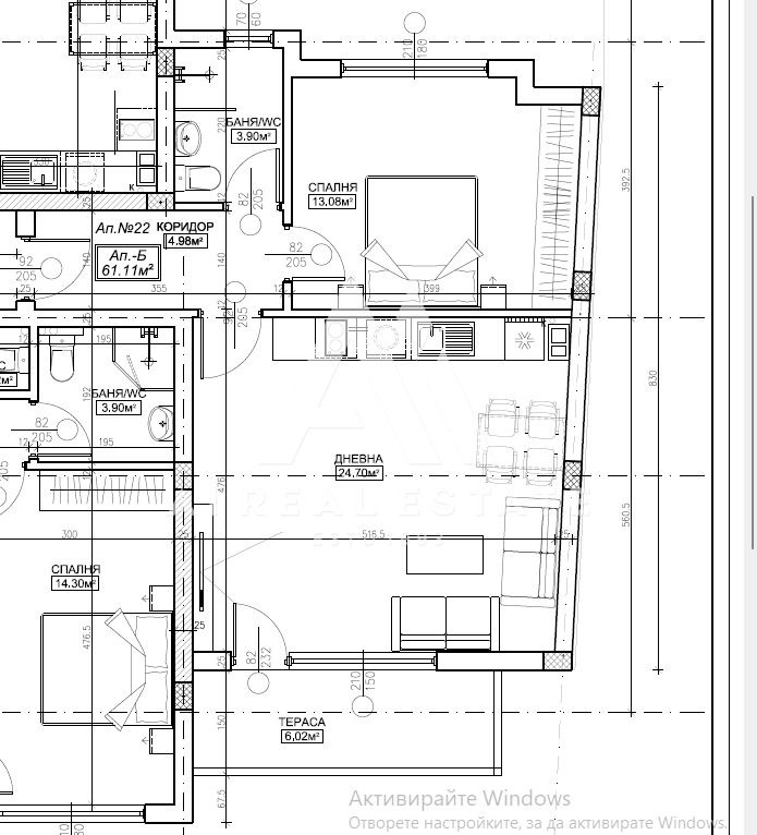 Продава 2-СТАЕН, гр. Плевен, Широк център, снимка 2 - Апартаменти - 55097104