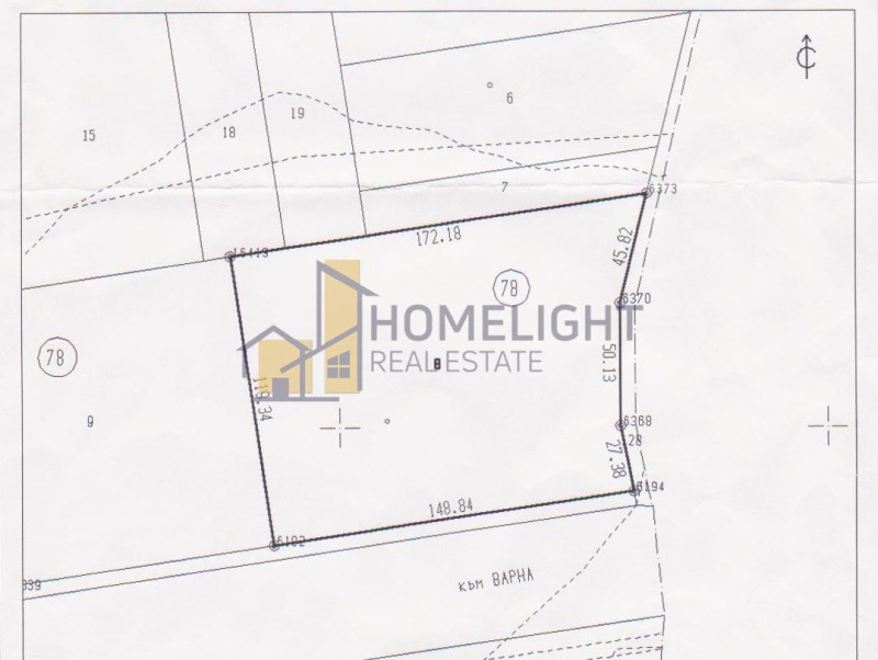 Продава ПАРЦЕЛ, гр. Варна, Летище, снимка 5 - Парцели - 52718571