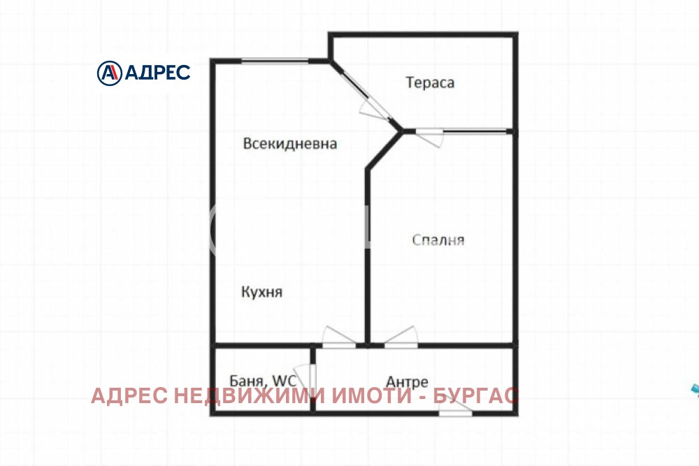 Продава 2-СТАЕН, гр. Бургас, Братя Миладинови, снимка 4 - Апартаменти - 53860409