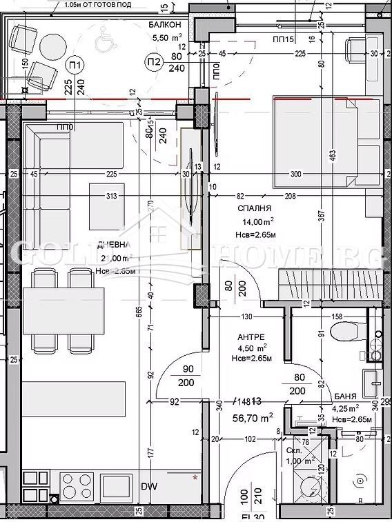 Продава 2-СТАЕН, гр. Пловдив, Остромила, снимка 2 - Апартаменти - 56210474
