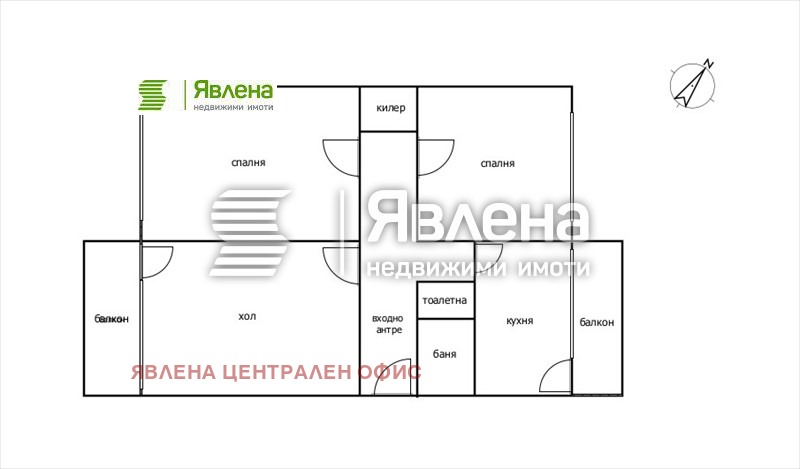 Na prodej  2 ložnice Sofia , Goce Delčev , 75 m2 | 17640134 - obraz [15]