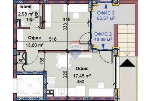 Продава ОФИС, гр. Варна, Виница, снимка 2 - Офиси - 52333060