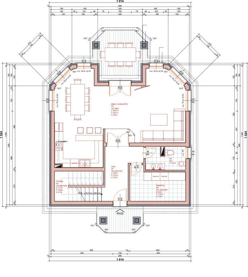 Продава КЪЩА, гр. Бургас, Ветрен, снимка 9 - Къщи - 47590306