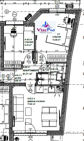 Продава 3-СТАЕН, гр. Благоевград, Широк център, снимка 3 - Апартаменти - 54146833