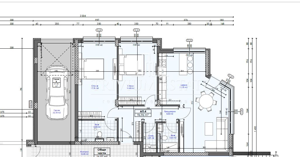 Продава 3-СТАЕН, с. Марково, област Пловдив, снимка 3 - Апартаменти - 55471588