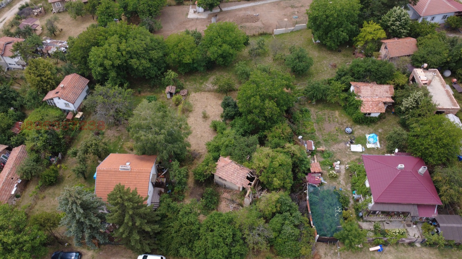 Продава ПАРЦЕЛ, с. Храбърско, област София област, снимка 3 - Парцели - 55781706