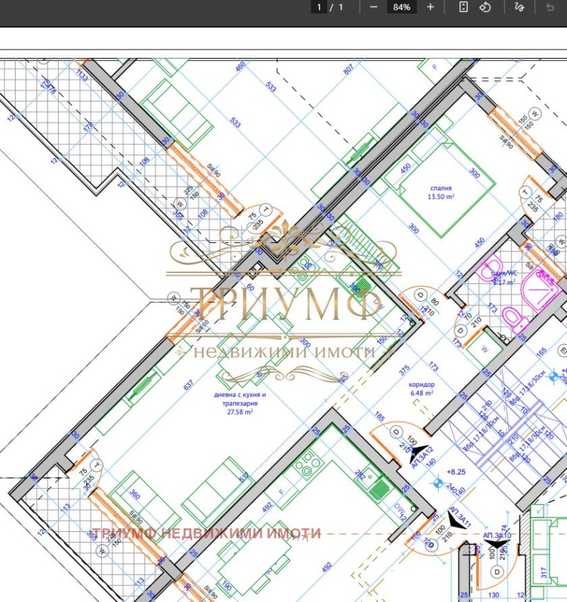 For Sale  1 bedroom Varna , Vinitsa , 76 sq.m | 42584783
