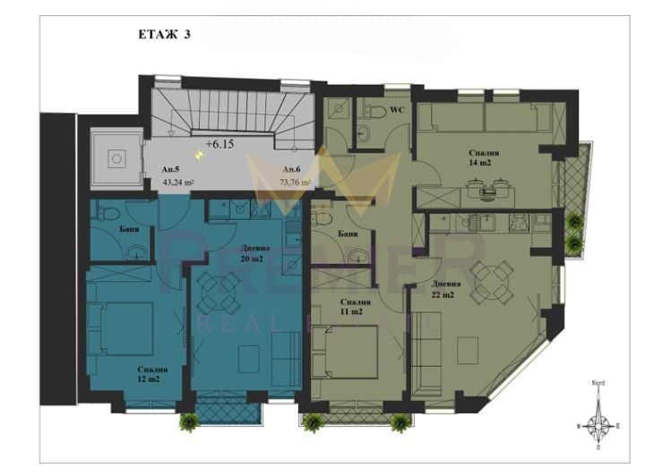 Продава 3-СТАЕН, гр. София, Банишора, снимка 2 - Апартаменти - 53763891