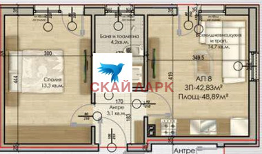 Продава  2-стаен област Пазарджик , гр. Велинград , 60 кв.м | 86584973 - изображение [6]