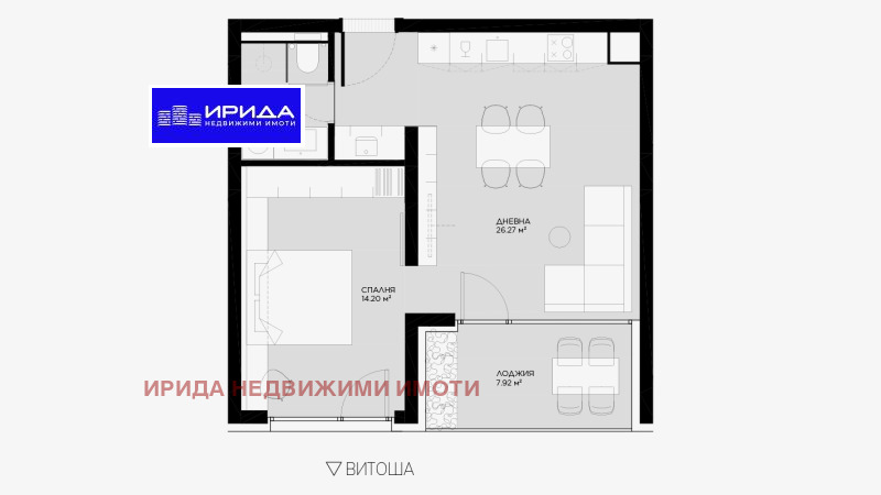 Продаја  1 спаваћа соба Софија , Овча купел , 74 м2 | 68430982