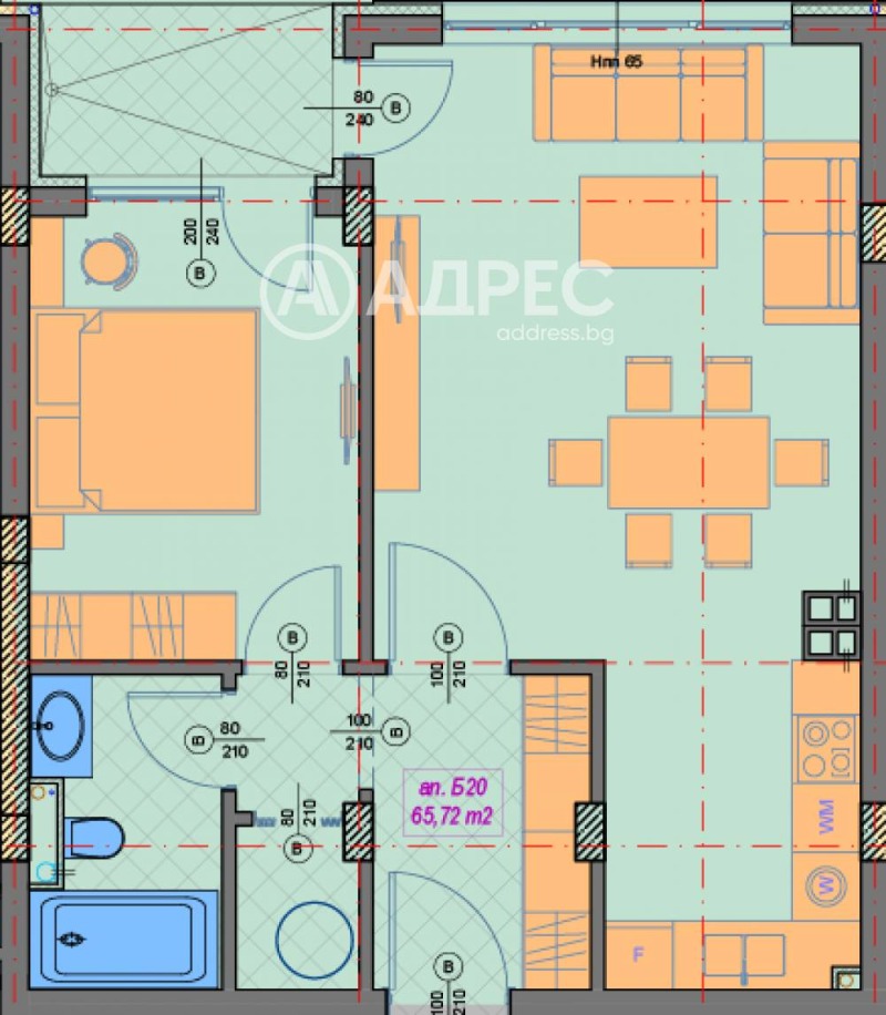 Продава 2-СТАЕН, гр. София, Манастирски ливади, снимка 3 - Апартаменти - 53148995