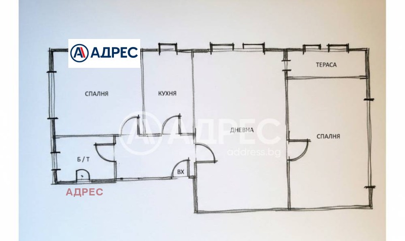 Продава 3-СТАЕН, гр. Варна, Гръцка махала, снимка 3 - Апартаменти - 52928071