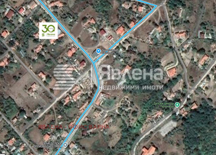 Продава ПАРЦЕЛ, с. Генерал Кантарджиево, област Варна, снимка 2 - Парцели - 54335984