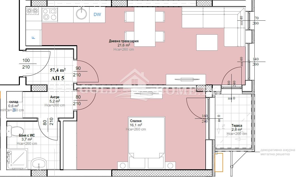 Продава 2-СТАЕН, гр. Пловдив, Христо Смирненски, снимка 2 - Апартаменти - 53108882