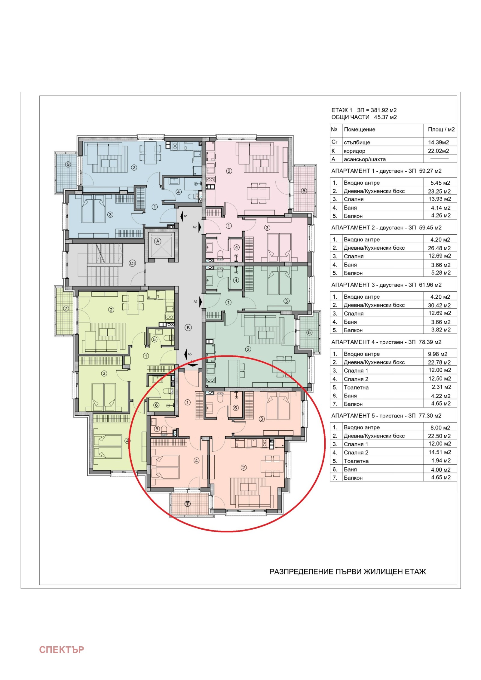 Продава 3-СТАЕН, гр. Перник, Изток, снимка 2 - Апартаменти - 50359919