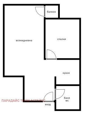 1 bedroom Yavorov, Sofia 9