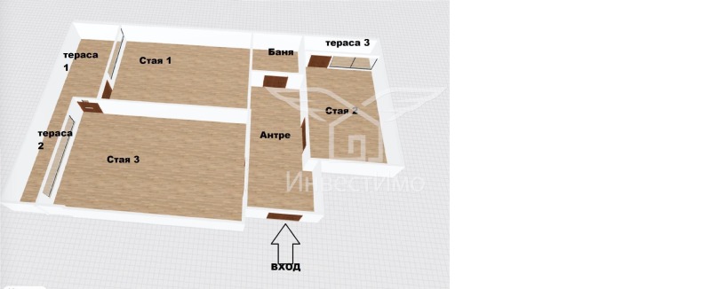Zu verkaufen  1 Schlafzimmer Sofia , Lozenez , 67 qm | 32954032 - Bild [2]