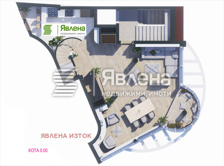 Продава ОФИС, гр. София, Лозенец, снимка 5 - Офиси - 54569087
