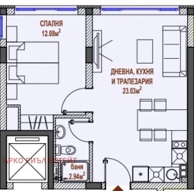 1 bedroom Lyulin 4, Sofia 3