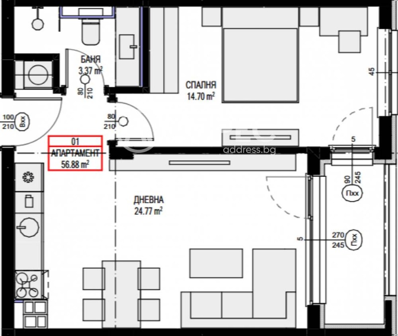 Продава 2-СТАЕН, гр. София, Овча купел 2, снимка 3 - Апартаменти - 51930397