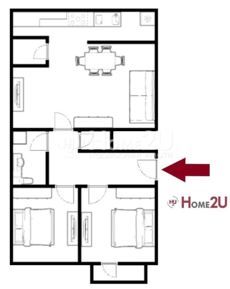 Продава 3-СТАЕН, гр. Пловдив, Център, снимка 10 - Апартаменти - 54520252