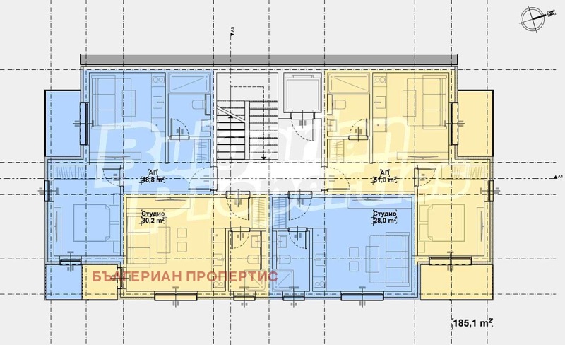 Продава  1-стаен област Бургас , гр. Приморско , 26 кв.м | 18331534 - изображение [8]