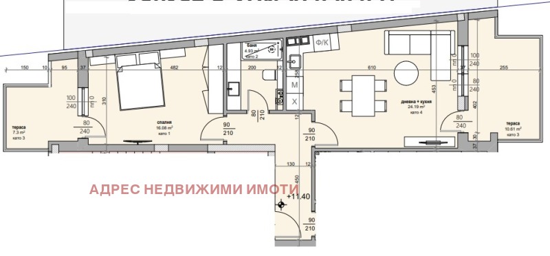 Продается  2 спальни Стара Загора , Център , 150 кв.м | 36175412 - изображение [2]