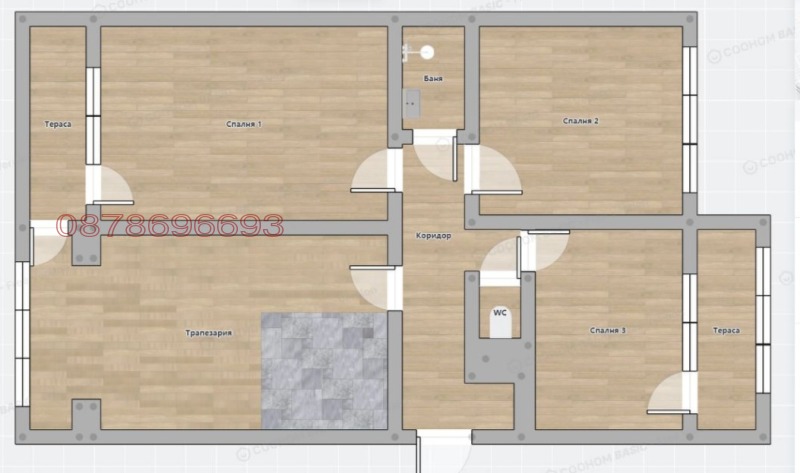 Продава 4-СТАЕН, гр. Варна, Чайка, снимка 2 - Апартаменти - 53073900