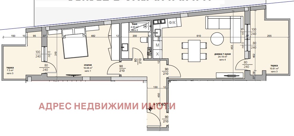 Продава 3-СТАЕН, гр. Стара Загора, Център, снимка 2 - Апартаменти - 54460541