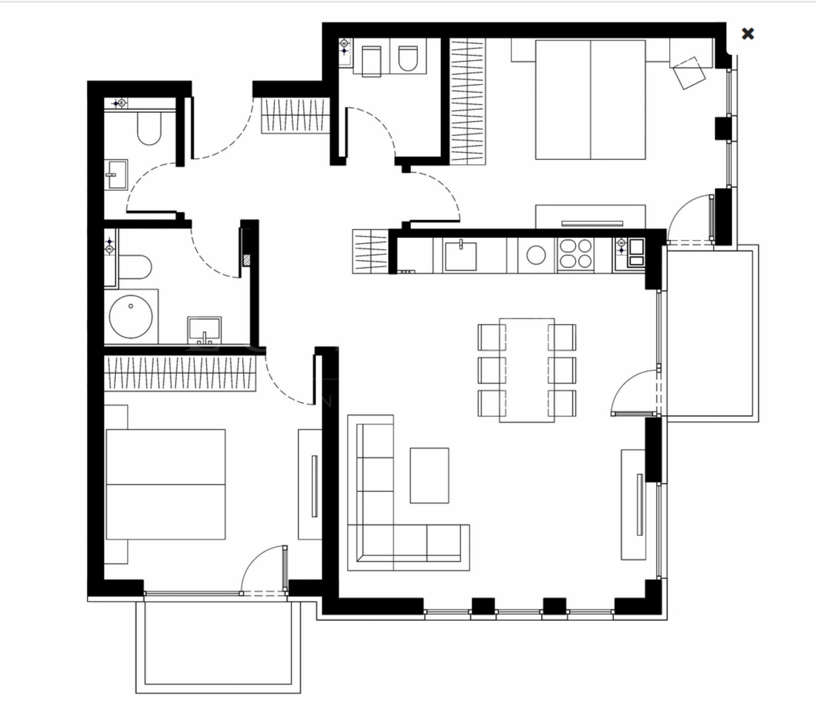 Продава 3-СТАЕН, гр. София, Малинова долина, снимка 2 - Апартаменти - 54269475