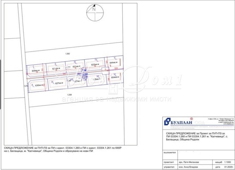 Продава ПАРЦЕЛ, гр. Пловдив, Беломорски, снимка 2 - Парцели - 55726949