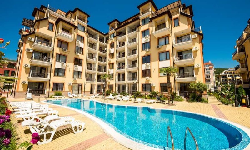 Till salu  1 sovrum region Burgas , Sveti Vlas , 55 kvm | 66562165 - bild [11]