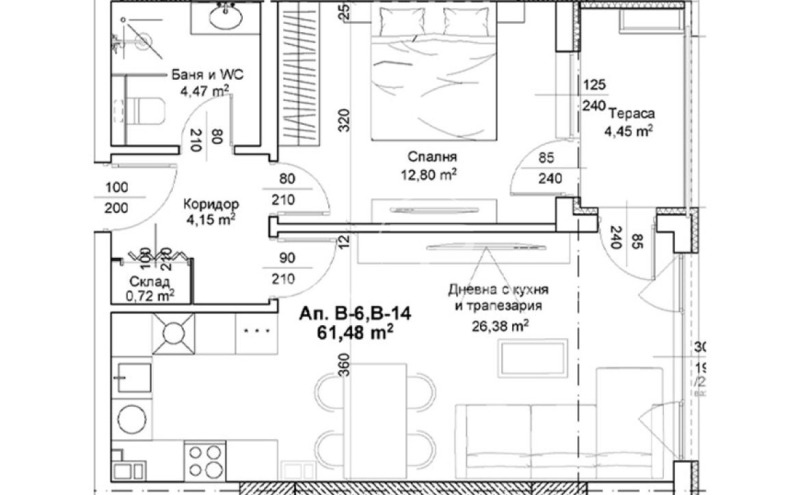 Продава  2-стаен град Пловдив , Христо Смирненски , 73 кв.м | 37307913