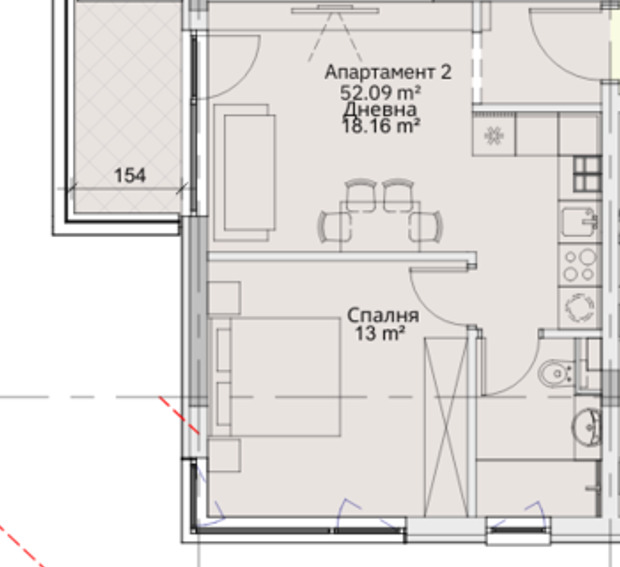 Продава  2-стаен град София , Левски , 63 кв.м | 35238542 - изображение [6]