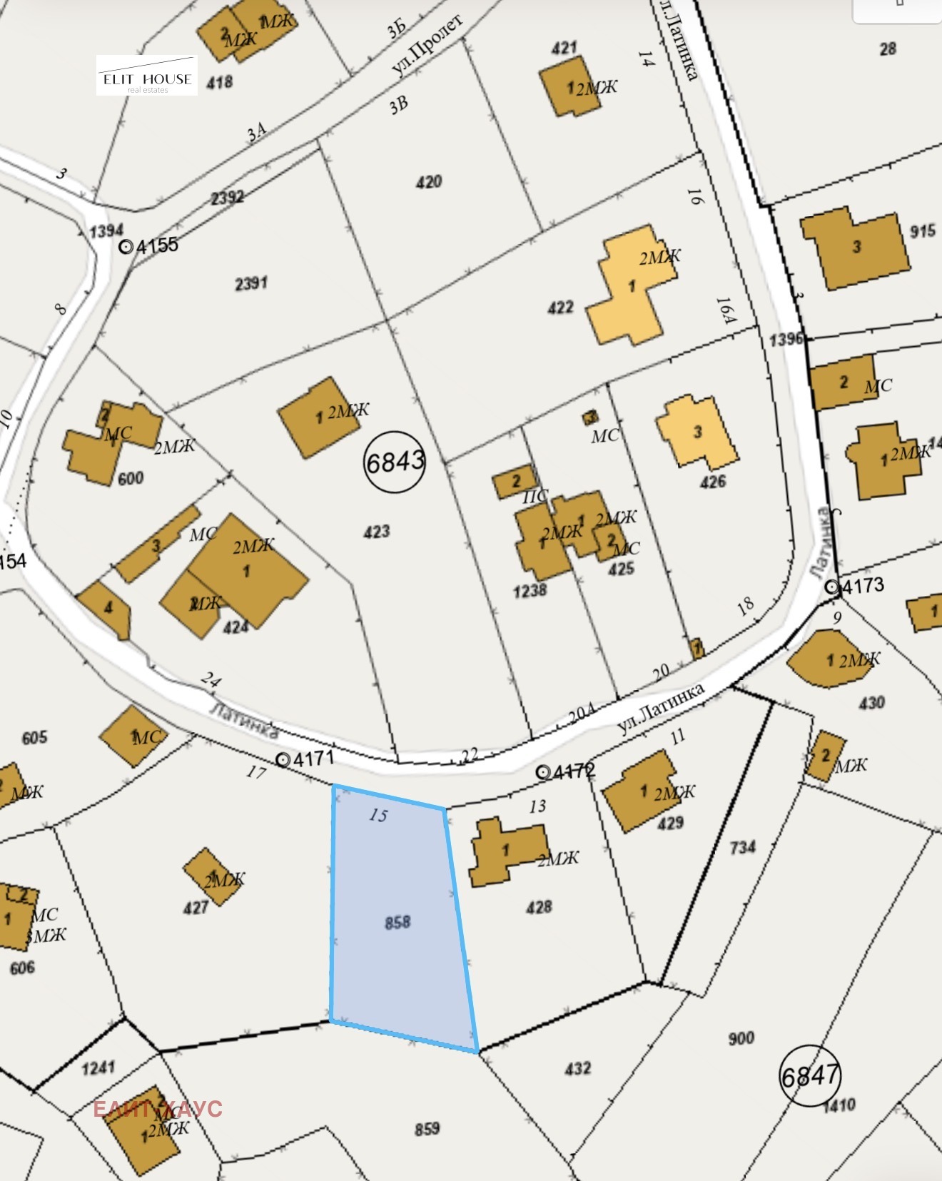 Продава ПАРЦЕЛ, гр. София, с. Кокаляне