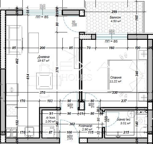 Продава 2-СТАЕН, гр. Варна, Изгрев, снимка 2 - Апартаменти - 54448330