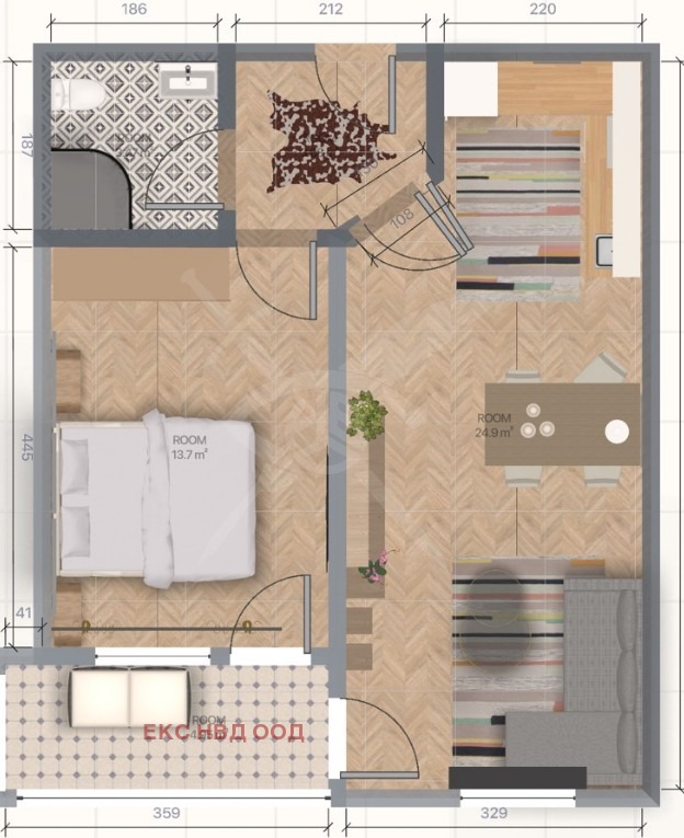 Продава 2-СТАЕН, град Пловдив, Тракия • 99000 € / 193627.17 лв. • 98362267 1