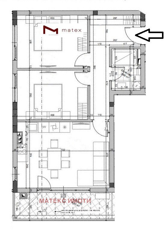На продаж  2 спальні Варна , Виница , 86 кв.м | 30261809 - зображення [11]