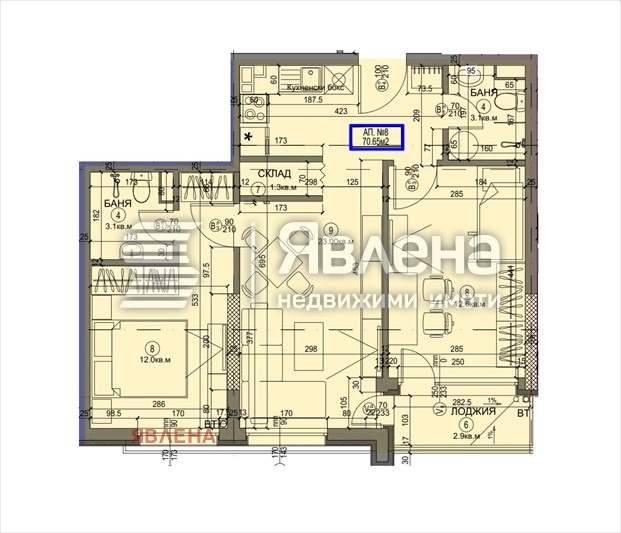 Na sprzedaż  2 sypialnie Sofia , Bakston , 90 mkw | 46439201 - obraz [2]