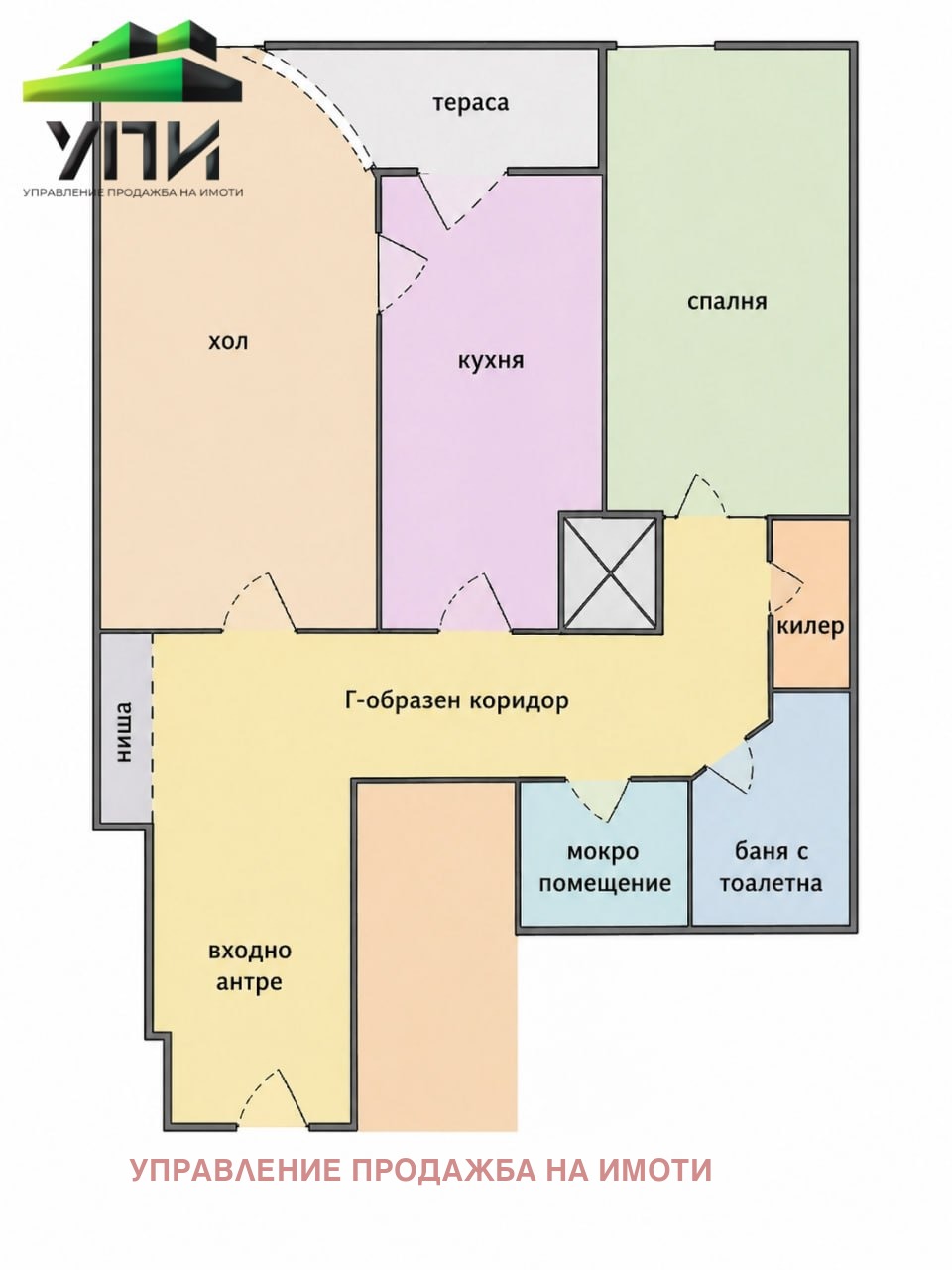 Продава 2-СТАЕН, гр. София, Център, снимка 3 - Апартаменти - 54602510